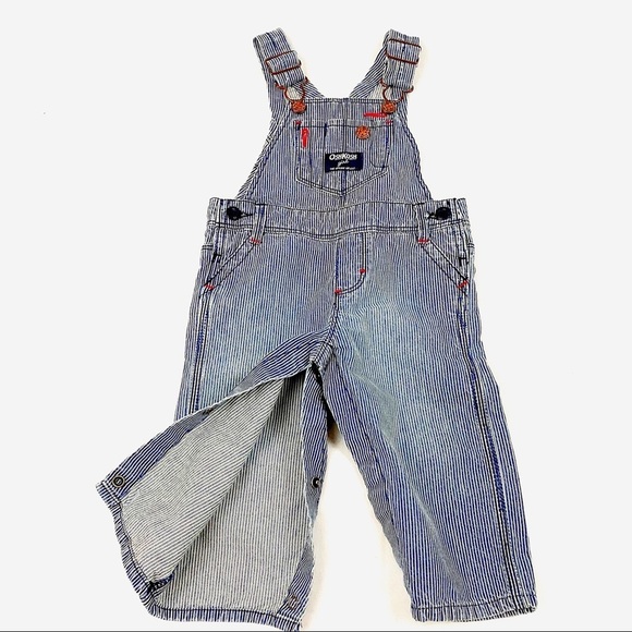 OSHKOSH B'GOSH Vintage Pinstripe Overalls - Picture 6 of 10